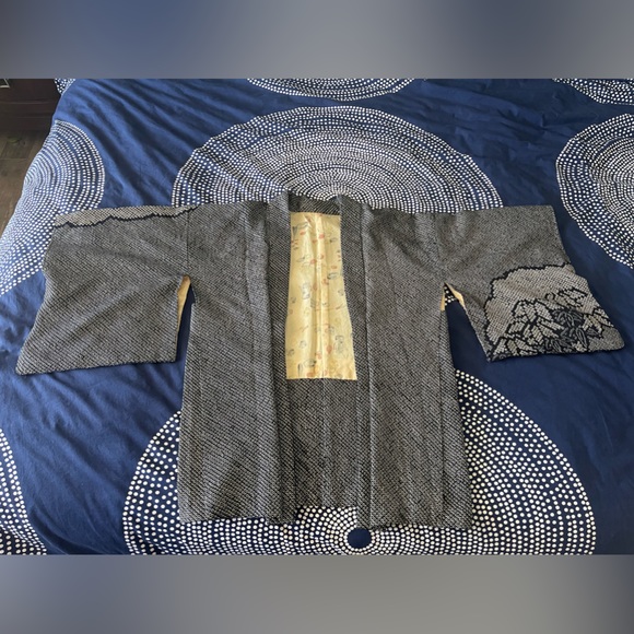 Authentic Japanese Kimono Wmn Size Med - Picture 2 of 10